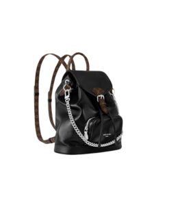Louis Vuitton Montsouris PM Backpack Black For Women 28cm/11in – M12587 - Image 3