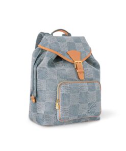 Louis Vuitton Montsouris Backpack Denim For Men 32cm/12in N40708 - Image 4