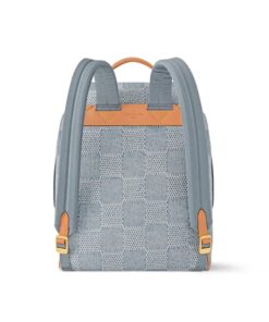 Louis Vuitton Montsouris Backpack Denim For Men 32cm/12in N40708 - Image 5