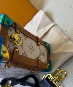 Louis Vuitton Side Trunk MM Beige For Women M46907 - Image 8