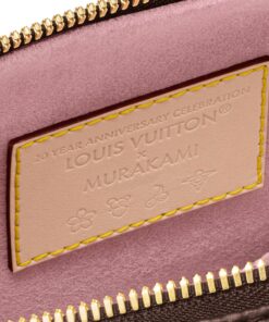 Louis Vuitton LV x TM Speedy Bandouliere 25 Top Handle Bag 9.8in/ 25cm Sakura Brown Gold Hardware For Women M14174 - Image 6