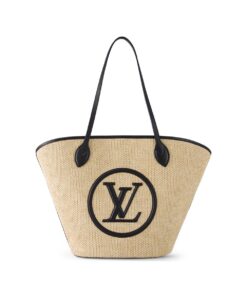 Louis Vuitton Saint Jacques Raffia Beige For Women, Shoulder And Crossbody Bags 22.4in/57cm LV M59808