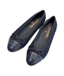 Chanel Ballet Flats Black For Women