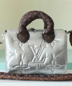 Louis Vuitton Speedy Bandoulière 25 Bag Sliver Blue For Women 9.8n/25cm M20973 - Image 6