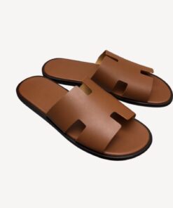 Hermes Oran Sandal Brown For Men