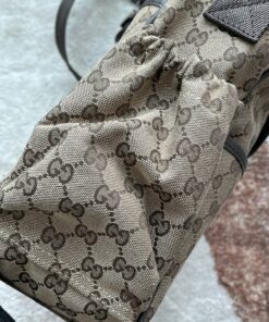Gucci Original GG Baby Changing Bag Brown For Women, Women’s Bags 16.9in/43cm GG - Image 7