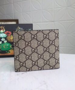 Alternative view of Gucci Tiger Print GG Supreme Bifold Wallet For Men 11cm/4.3in GG 451268 K5Z1N 8666