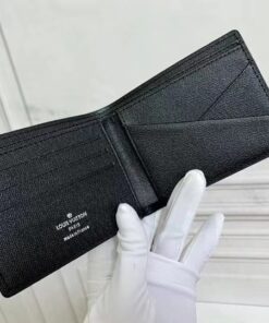 Louis Vuitton Slender Wallet Damier Graphite Canvas For Men, 4.3in/11cm – N63261 - Image 7