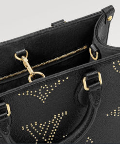 Alternative view of Louis Vuitton OnTheGo PM Tote Bag 9.8in/ 25cm Black Gold Hardware For Women M46733
