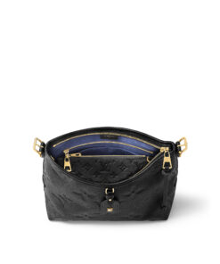 Louis Vuitton CarryAll PM Shoulder Bag 11.6in/ 29.5cm Black Gold Hardware For Women M46288 - Image 6