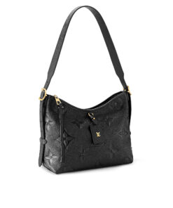 Louis Vuitton CarryAll PM Shoulder Bag 11.6in/ 29.5cm Black Gold Hardware For Women M46288 - Image 3