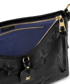 Louis Vuitton CarryAll PM Shoulder Bag 11.6in/ 29.5cm Black Gold Hardware For Women M46288 - Image 5