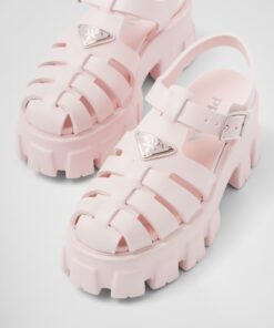 Alternative view of Prada Foam Rubber Sandals Pink For Women- 1X853M_3LKK_F0E18_F_055