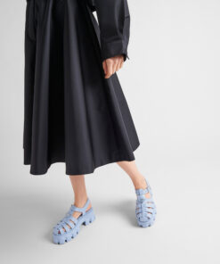 Alternative view of Prada Foam Rubber Sandals Light Blue For Women- 1X853M_3LKK_F0012_F_055