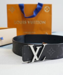 Alternative view of Louis Vuitton Monogram Canvas Belt Black For Women
