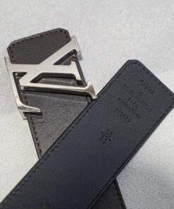 Louis Vuitton LV Initiales Belt Black For Women M9887 - Image 8