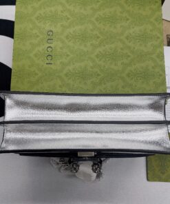 Gucci Dionysus Small Shoulder Bag 10in/ 25cm Silver Palladium Hardware For Women 499623 1TRBN 8173 - Image 13