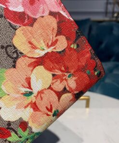 Gucci GG Supreme Blooms Dionysus Wallet On Chain Crossbody Bag 8in/ 20cm Multicolor Antiqued Silver Hardware For Women - Image 14