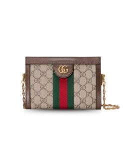 Gucci Ophidia Mini Shoulder Bag Beige/Ebony 602676 K05NB 8745