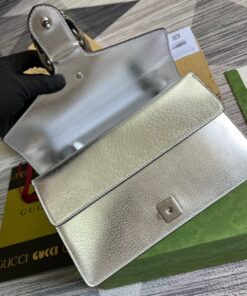 Gucci Dionysus Small Shoulder Bag 10in/ 25cm Silver Palladium Hardware For Women 499623 1TRBN 8173 - Image 5