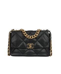 Alternative view of Chanel 19 HandBag Black For Women 11.8in/30cm