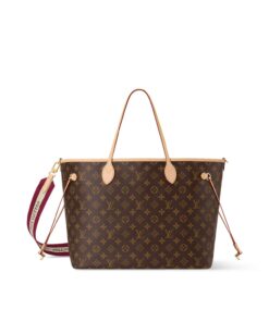 Louis Vuitton Neverfull Inside Out GM Tote Bag 15.4in/ 39cm Beige Monogram Gold Hardware For Women M15124