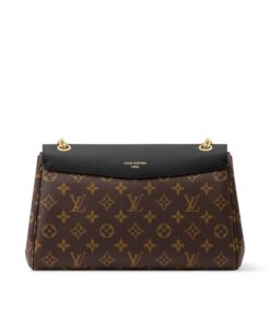Louis Vuitton Saint Germain PM Monogram/Black For Women 11.8in/30cm M26285 - Image 3