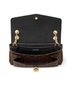 Louis Vuitton Saint Germain PM Monogram/Black For Women 11.8in/30cm M26285 - Image 4