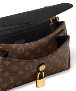 Louis Vuitton Saint Germain PM Monogram/Black For Women 11.8in/30cm M26285 - Image 5