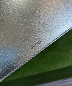 Gucci Dionysus Small Shoulder Bag 10in/ 25cm Silver Palladium Hardware For Women 499623 1TRBN 8173 - Image 9