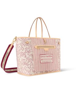 Louis Vuitton Neverfull Inside Out GM Tote Bag 15.4in/ 39cm Beige Monogram Gold Hardware For Women M15124 - Image 4