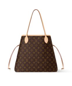Louis Vuitton Neverfull Inside Out GM Tote Bag 15.4in/ 39cm Beige Monogram Gold Hardware For Women M15124 - Image 5
