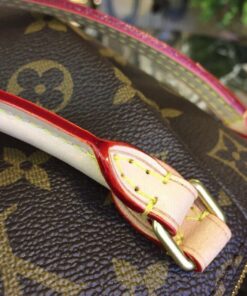 Louis Vuitton Turenne Nano Top Handle Bag 6.7in/ 17cm Brown Monogram Canvas Gold Hardware For Women M61253 - Image 9