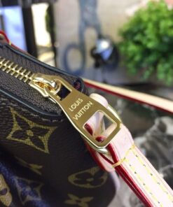 Louis Vuitton Turenne Nano Top Handle Bag 6.7in/ 17cm Brown Monogram Canvas Gold Hardware For Women M61253 - Image 7