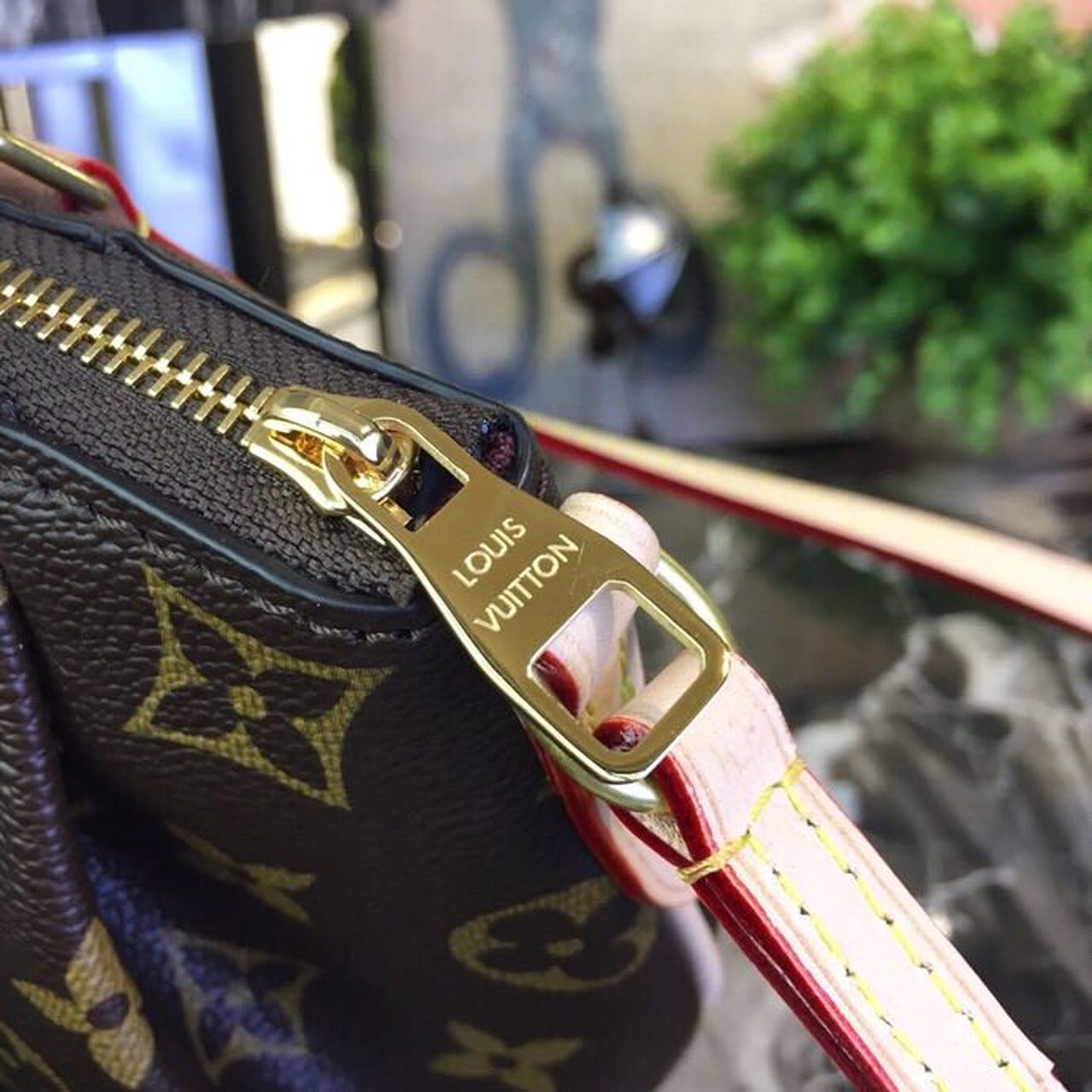 Louis Vuitton Turenne Nano Top Handle Bag 6.7in/ 17cm Brown Monogram Canvas Gold Hardware For Women M61253 - Image 7