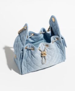 Alternative view of Chanel 25 Small Shoulder Bag 10.2in/ 26cm Blue Gold Hardware For Women AS5293 B20603 U0475