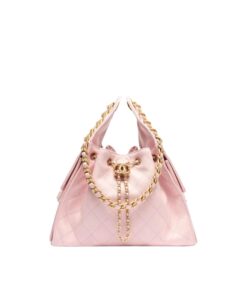 Chanel 25 Small Shoulder Bag 10.2in/ 26cm Light Pink Gold Hardware For Women AS5293 B20304 NAGEO
