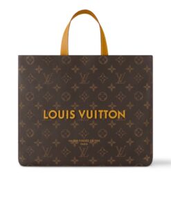 Louis Vuitton Shopper Tote MM Monogram Brown 40Cm