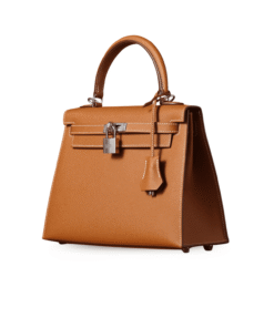Alternative view of Hermes Kelly Epsom Top Handle Bag 9.8in/ 25cm Brown Silver Hardware For Women