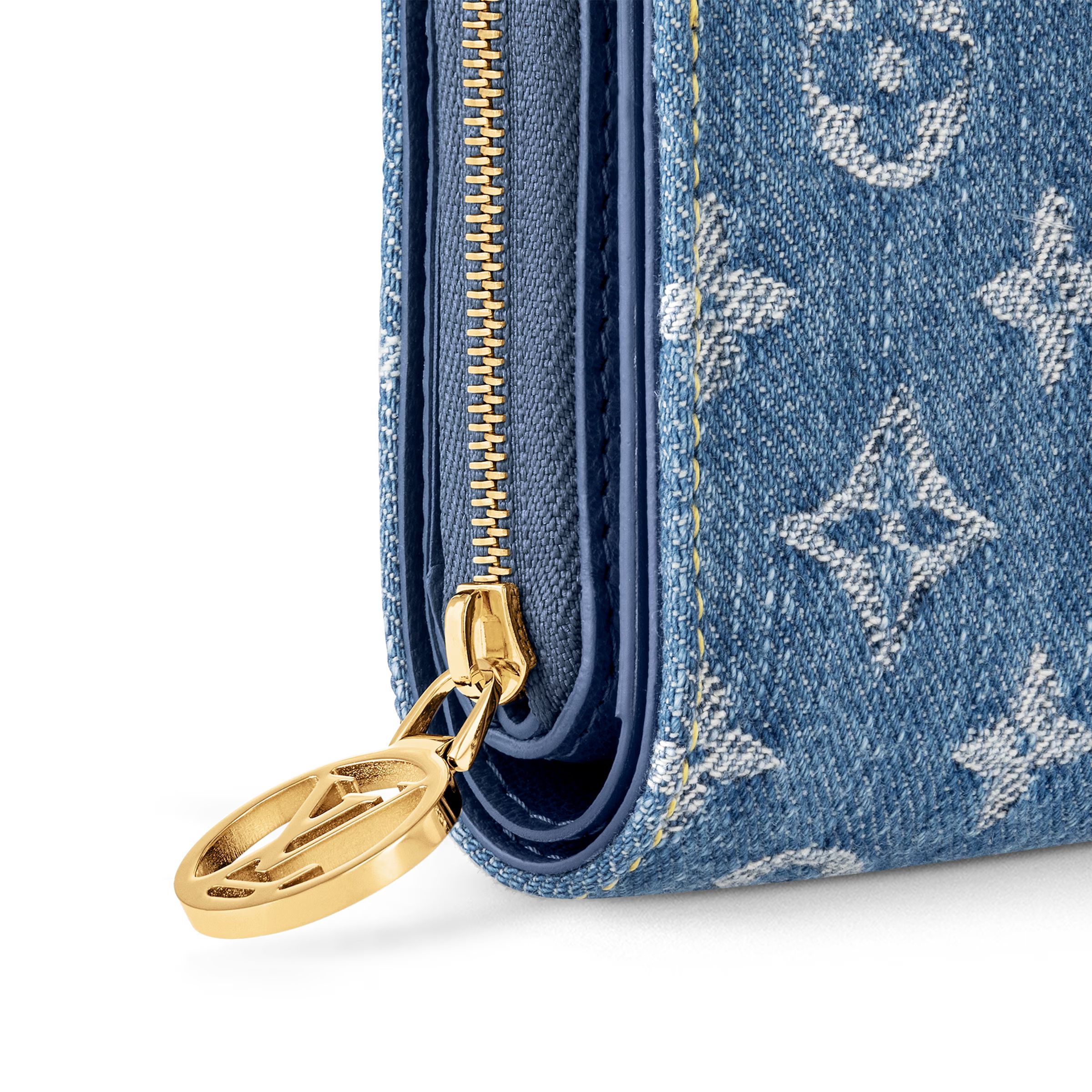 Louis Vuitton Lou Wallet Blue For Women 4.5in/11.5cm M83160 - Image 5