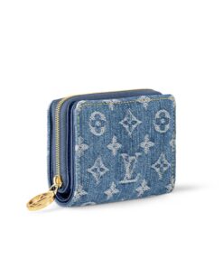 Louis Vuitton Lou Wallet Blue For Women 4.5in/11.5cm M83160 - Image 3