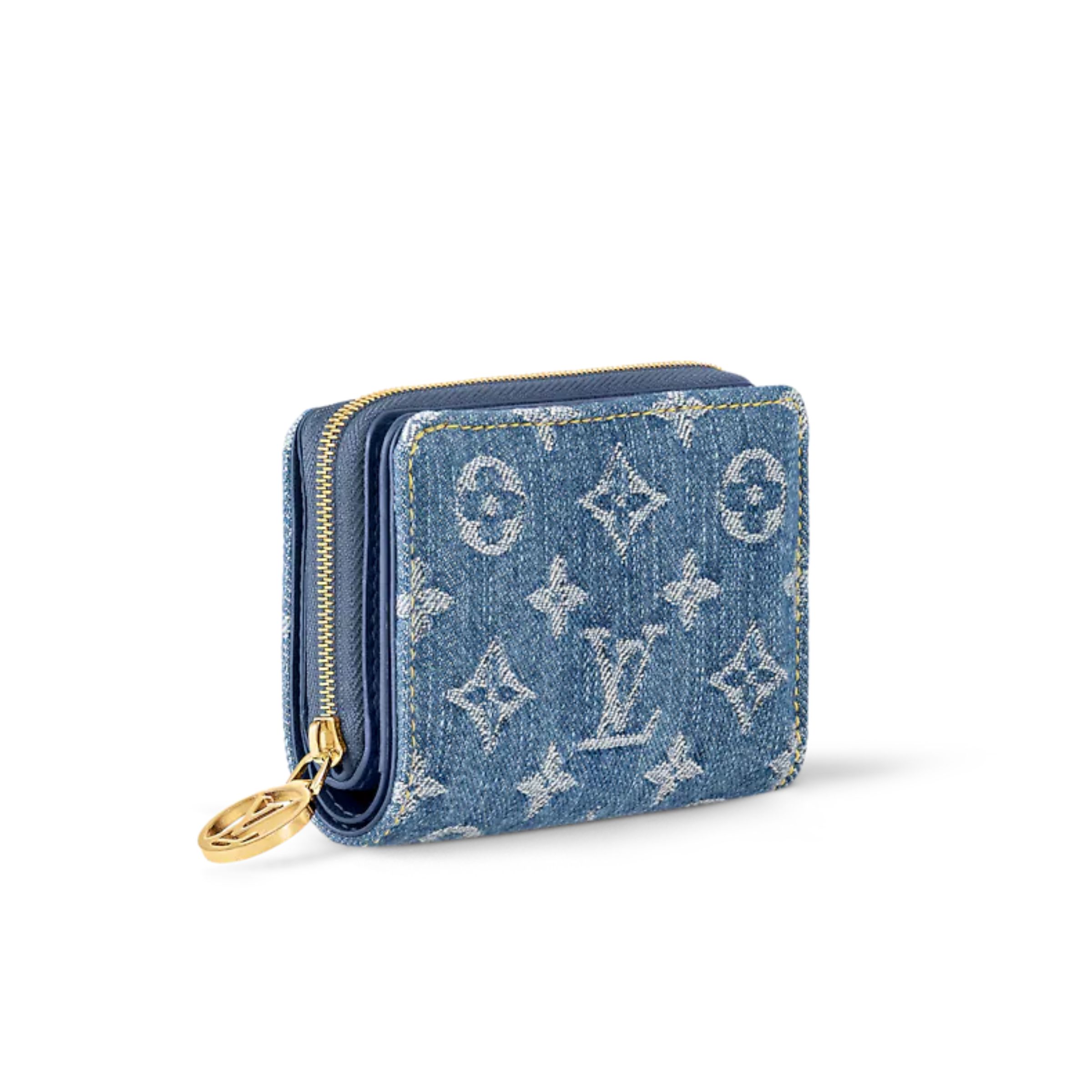 Louis Vuitton Lou Wallet Blue For Women 4.5in/11.5cm M83160 - Image 3