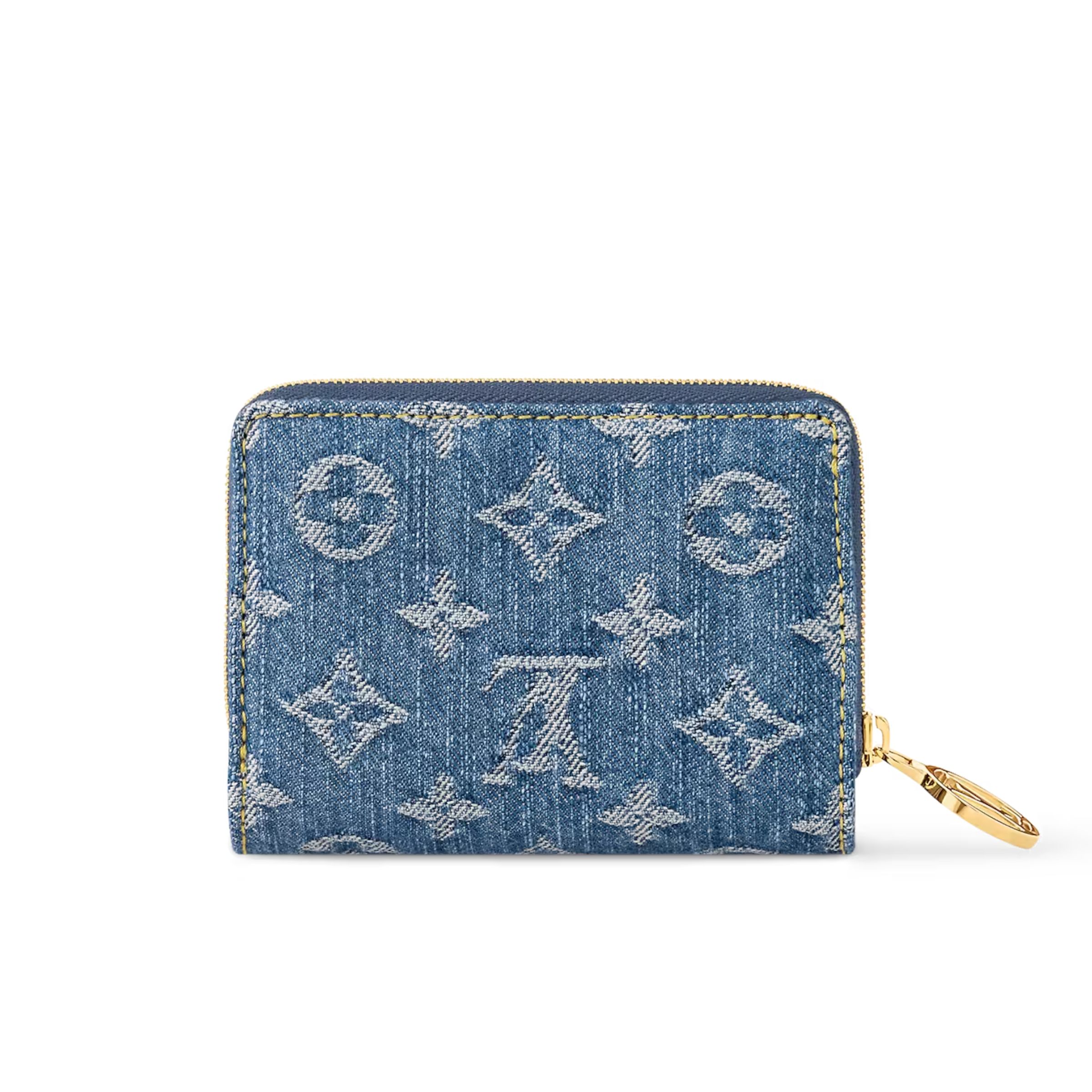 Louis Vuitton Lou Wallet Blue For Women 4.5in/11.5cm M83160 - Image 2