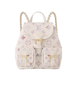 Louis Vuitton Backup Backpack 7.9in/ 20cm Dream Cream Gold Hardware For Women M15113