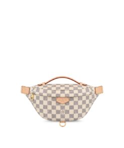 Louis Vuitton Bumbag 14.5in/ 37cm Damier Azur Gold Hardware For Women