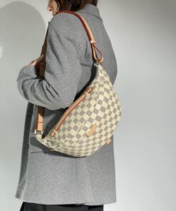 Alternative view of Louis Vuitton Bumbag 14.5in/ 37cm Damier Azur Gold Hardware For Women