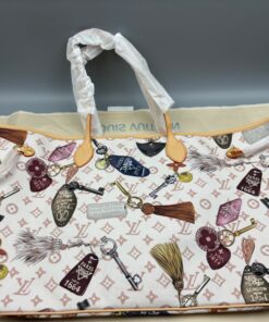 Louis Vuitton Neverfull GM Tote Bag 15.4in/ 39cm Getaway Gold Hardware For Women M29449 - Image 7