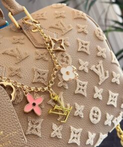 Louis Vuitton Speedy Bandouliere 25 Top Handle Bag 9.8in/ 25cm Light Brown Gold Hardware For Women - Image 11