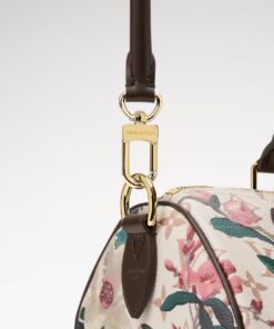 Louis Vuitton Speedy Soft 30 Top Handle Bag 11.8in/ 30cm Monogram Dune Gold Hardware For Women M29066 - Image 7
