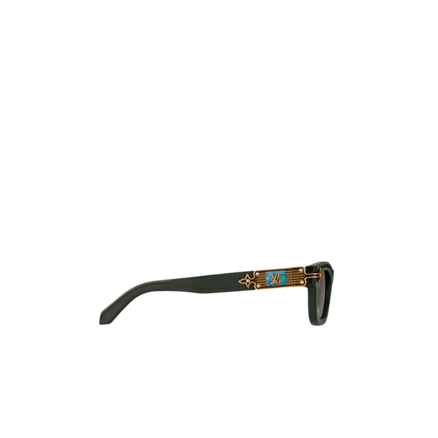 Louis Vuitton LV Arabesque Sunglasses Kaki For Men Z2556U - Image 3